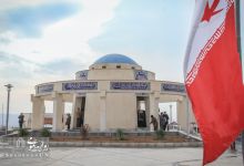 مراسم تجدید میثاق ، گلباران و عطر افشانی در مزار شهدای گمنام دانشگاه های شاهرود 